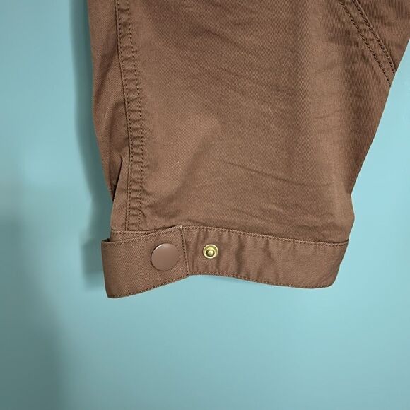 Anthropologie Ellie Embroidered Utility Pants - Picture 7 of 10